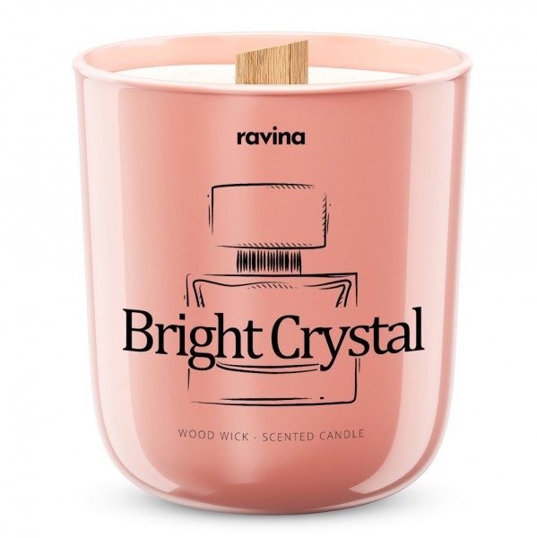 Bright Crystal - Sojová vonná svíčka ve skle