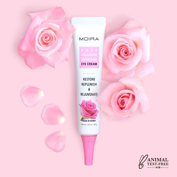 Moira - Oční krém Rose Collagen Squalane