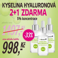 5% Kyselina hyaluronová 2+1 ZDARMA