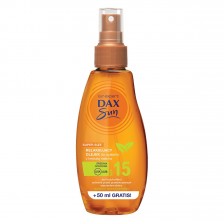 DAX SUN RELAXAČNÍ OPALOVACÍ OLEJ S ČAJEM MATCHA, SPREJ SPF 15