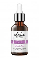 Norel - kyselina glykolová 15% - noční terapie pro zralou pleť